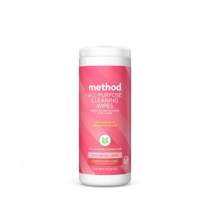 all-purpose cleaning wipes - pink grapefruit. 30 ct