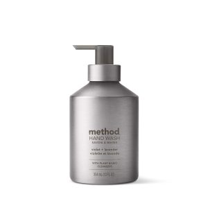 gel hand wash - violet + lavender. 12 fl oz