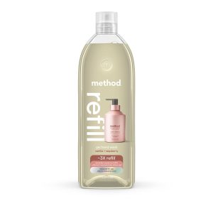 gel hand wash refill - vanilla + raspberry. 34 fl oz 1