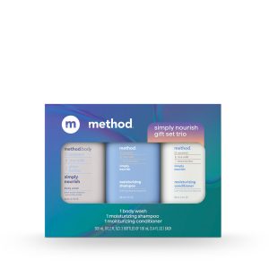 travel-sized gift set trio - simply nourish. 10.2 oz